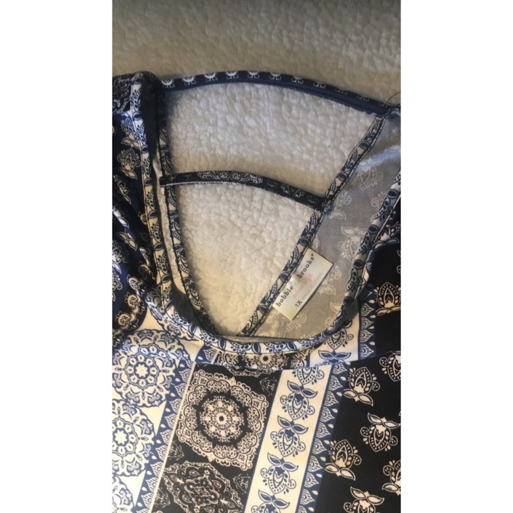cotton midi sundress/beach coverup - Picture 2 of 3